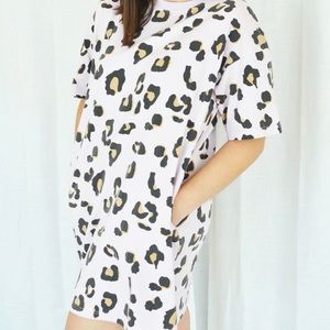 Cheetah T-Shirt Dress